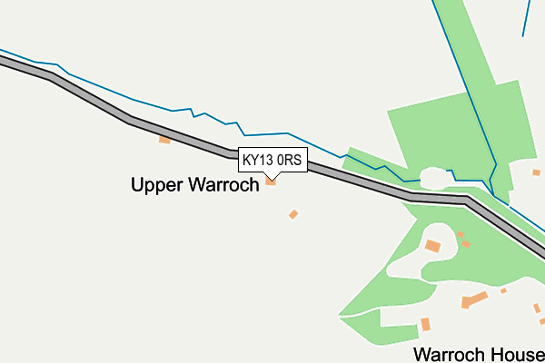 KY13 0RS map - OS OpenMap – Local (Ordnance Survey)