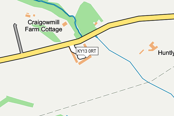 KY13 0RT map - OS OpenMap – Local (Ordnance Survey)