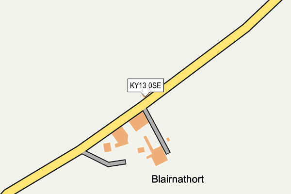KY13 0SE map - OS OpenMap – Local (Ordnance Survey)