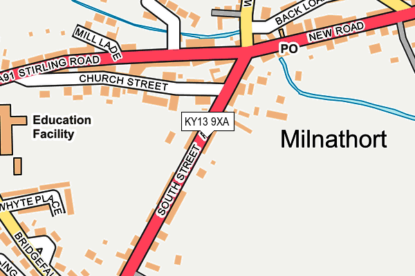 Map of NELSONSTAPLETONPALACIOS LTD at local scale