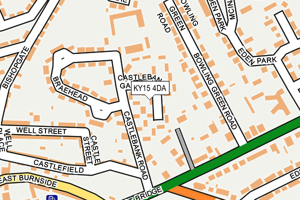 KY15 4DA map - OS OpenMap – Local (Ordnance Survey)