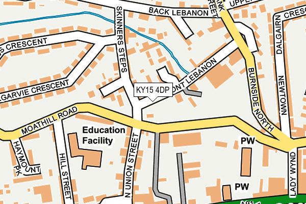 KY15 4DP map - OS OpenMap – Local (Ordnance Survey)