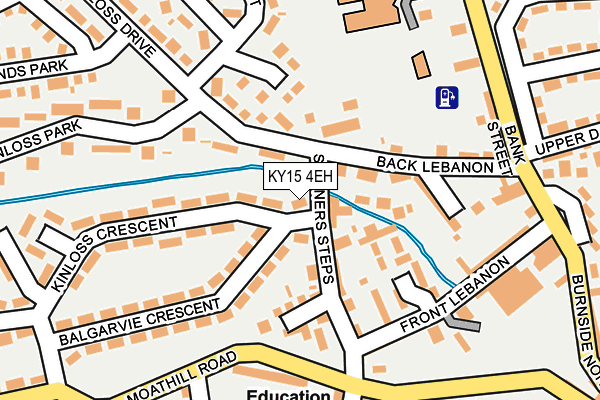 KY15 4EH map - OS OpenMap – Local (Ordnance Survey)