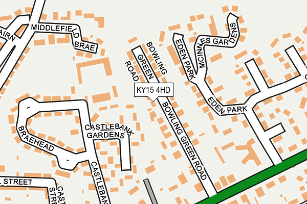 Map of CLUNIE HOUSE LIMITED at local scale