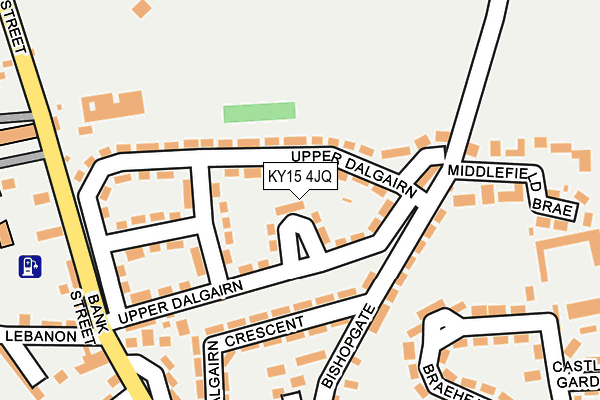 KY15 4JQ map - OS OpenMap – Local (Ordnance Survey)