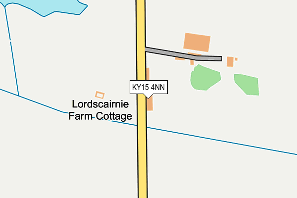KY15 4NN map - OS OpenMap – Local (Ordnance Survey)