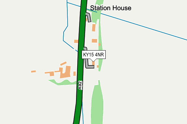 KY15 4NR map - OS OpenMap – Local (Ordnance Survey)