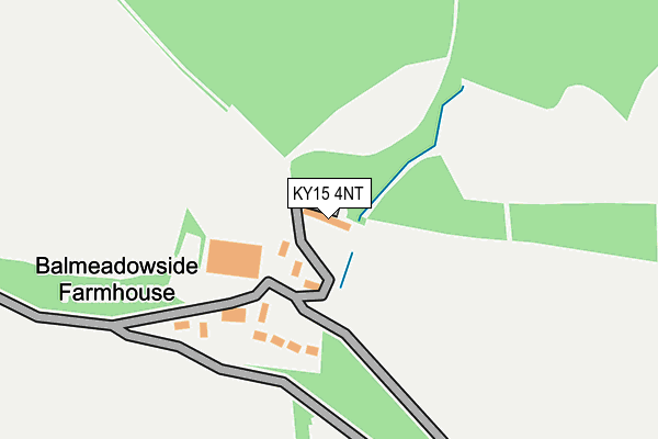 KY15 4NT map - OS OpenMap – Local (Ordnance Survey)