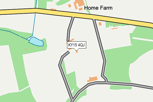 KY15 4QJ map - OS OpenMap – Local (Ordnance Survey)