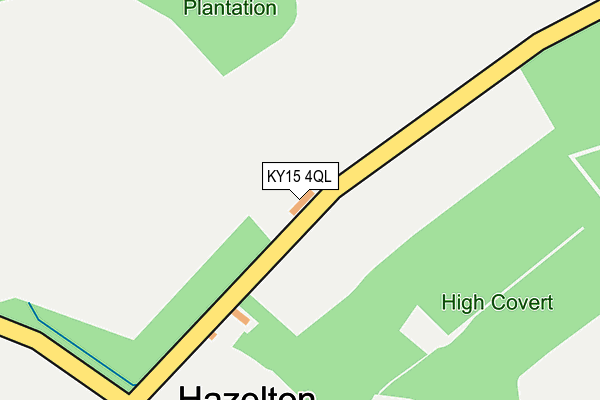 KY15 4QL map - OS OpenMap – Local (Ordnance Survey)