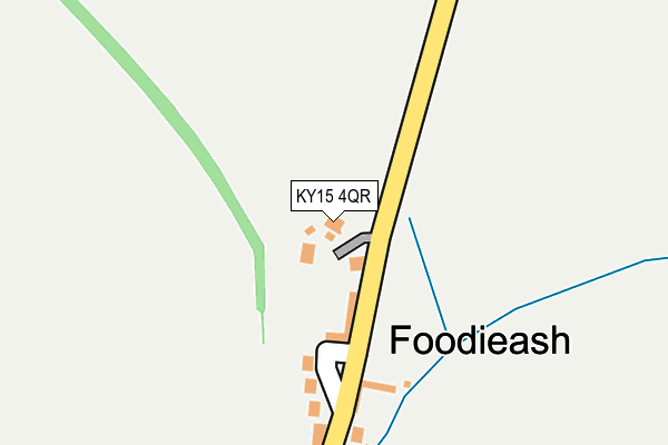 KY15 4QR map - OS OpenMap – Local (Ordnance Survey)