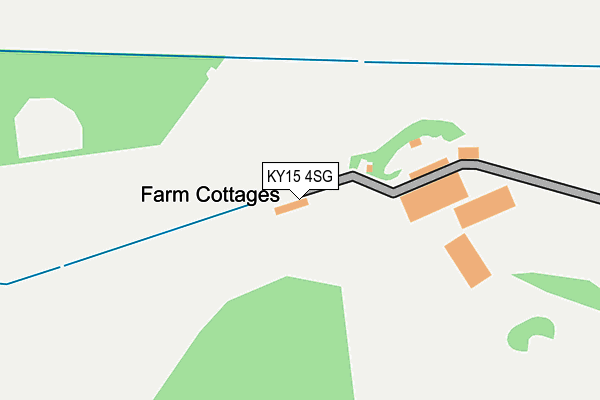 KY15 4SG map - OS OpenMap – Local (Ordnance Survey)