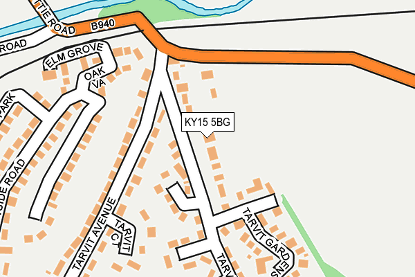 Map of A & R MENZIES PROPERTY LTD at local scale