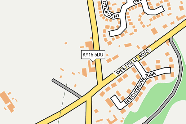 Map of CAMSCOT LIMITED at local scale