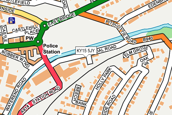 Map of MAKEIN AND MCNAB LIMITED at local scale