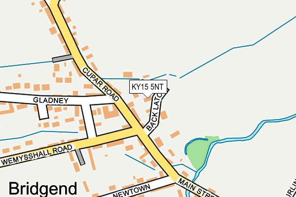 KY15 5NT map - OS OpenMap – Local (Ordnance Survey)