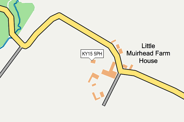 KY15 5PH map - OS OpenMap – Local (Ordnance Survey)