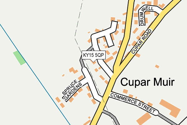 KY15 5QP map - OS OpenMap – Local (Ordnance Survey)