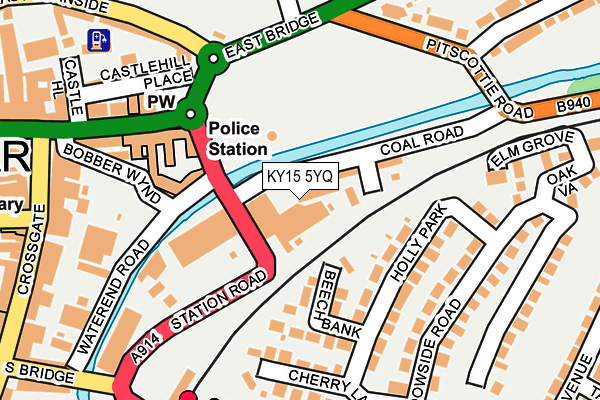 Map of LOG CABINS (SCOTLAND) LIMITED at local scale