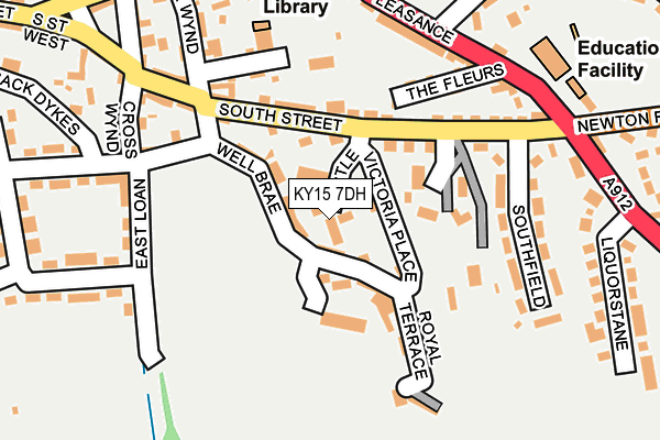 KY15 7DH map - OS OpenMap – Local (Ordnance Survey)