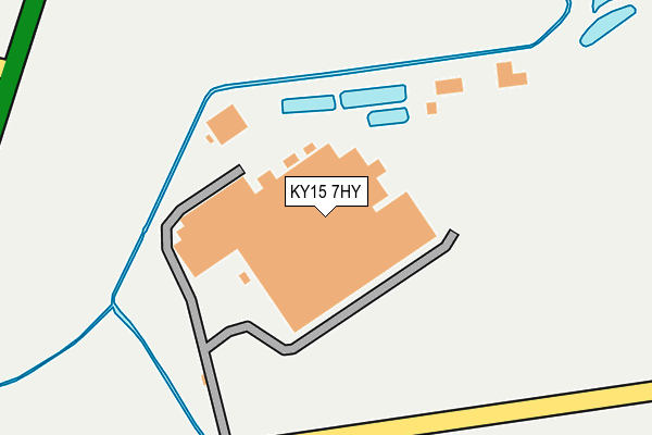 KY15 7HY map - OS OpenMap – Local (Ordnance Survey)