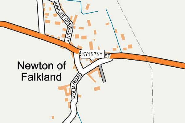 KY15 7NY map - OS OpenMap – Local (Ordnance Survey)