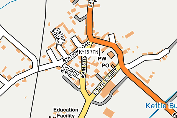 KY15 7PN map - OS OpenMap – Local (Ordnance Survey)