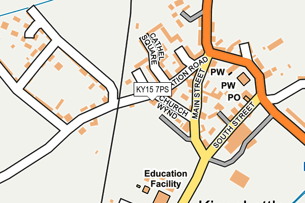 KY15 7PS map - OS OpenMap – Local (Ordnance Survey)