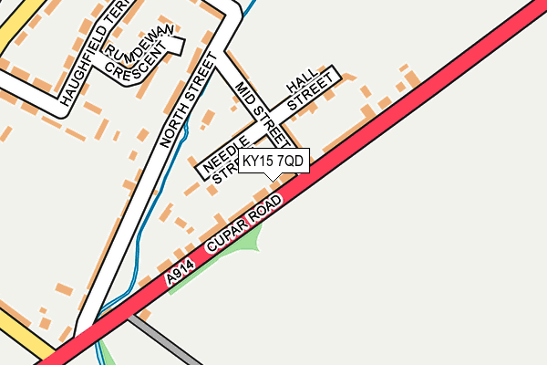 KY15 7QD map - OS OpenMap – Local (Ordnance Survey)