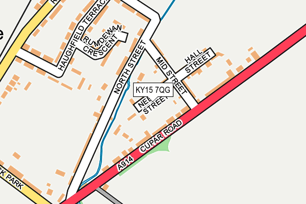 KY15 7QG map - OS OpenMap – Local (Ordnance Survey)