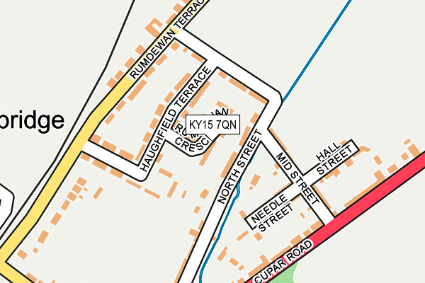 KY15 7QN map - OS OpenMap – Local (Ordnance Survey)