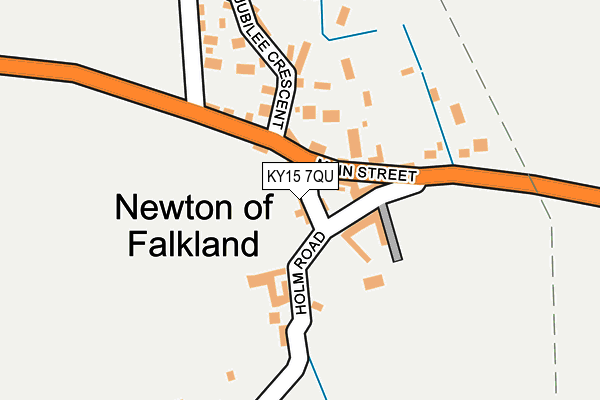 KY15 7QU map - OS OpenMap – Local (Ordnance Survey)