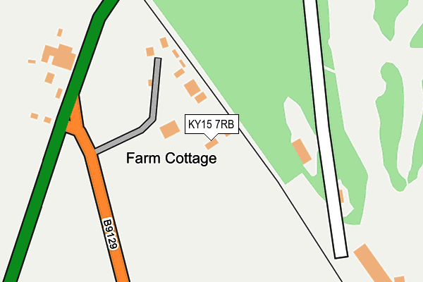 KY15 7RB map - OS OpenMap – Local (Ordnance Survey)