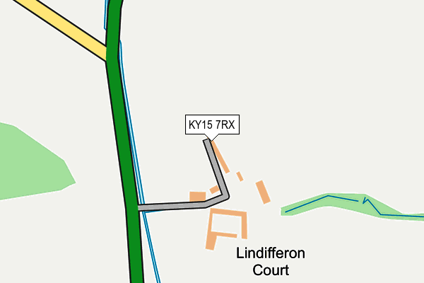 KY15 7RX map - OS OpenMap – Local (Ordnance Survey)