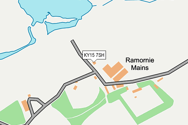 KY15 7SH map - OS OpenMap – Local (Ordnance Survey)