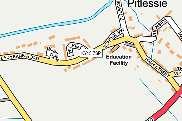 KY15 7SP map - OS OpenMap – Local (Ordnance Survey)