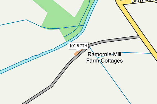 KY15 7TH map - OS OpenMap – Local (Ordnance Survey)