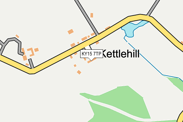 KY15 7TP map - OS OpenMap – Local (Ordnance Survey)