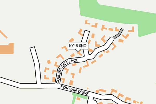 KY16 0NQ map - OS OpenMap – Local (Ordnance Survey)