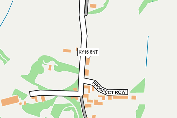 KY16 8NT map - OS OpenMap – Local (Ordnance Survey)