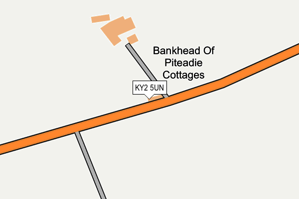 KY2 5UN map - OS OpenMap – Local (Ordnance Survey)