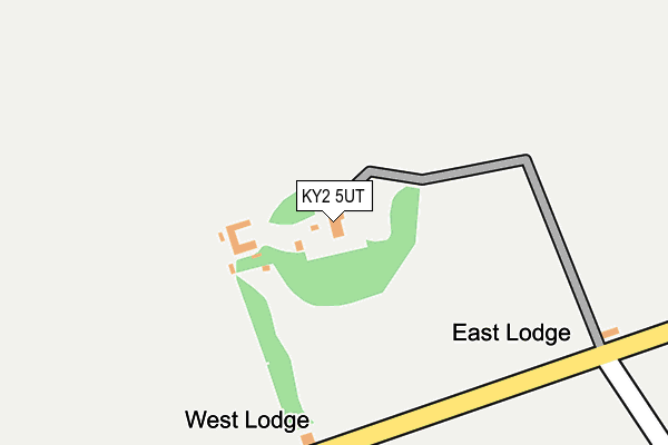 KY2 5UT map - OS OpenMap – Local (Ordnance Survey)