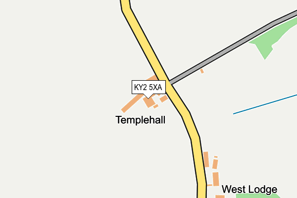 KY2 5XA map - OS OpenMap – Local (Ordnance Survey)