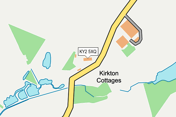 KY2 5XQ map - OS OpenMap – Local (Ordnance Survey)