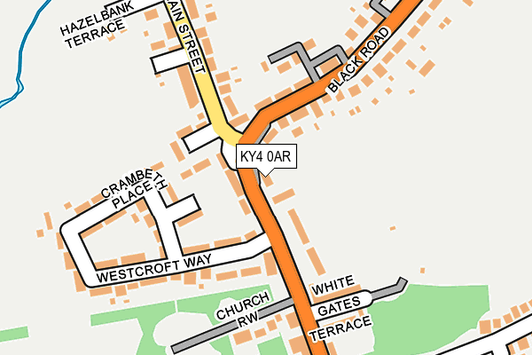 KY4 0AR map - OS OpenMap – Local (Ordnance Survey)