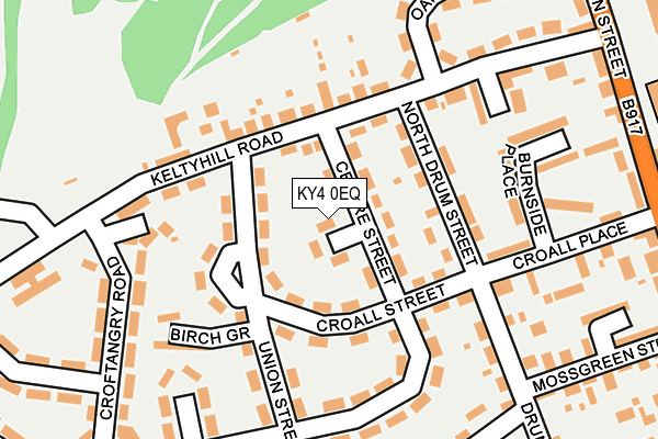 KY4 0EQ map - OS OpenMap – Local (Ordnance Survey)