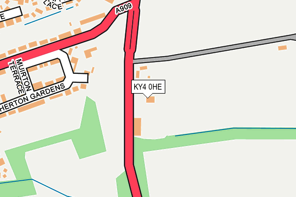 KY4 0HE map - OS OpenMap – Local (Ordnance Survey)