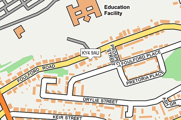Map of AAF RETAIL LTD at local scale
