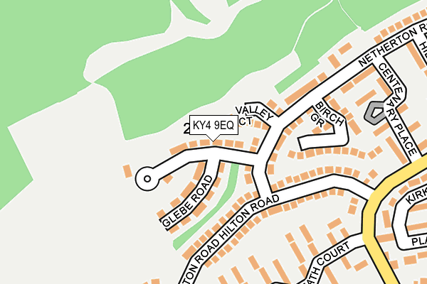 KY4 9EQ map - OS OpenMap – Local (Ordnance Survey)