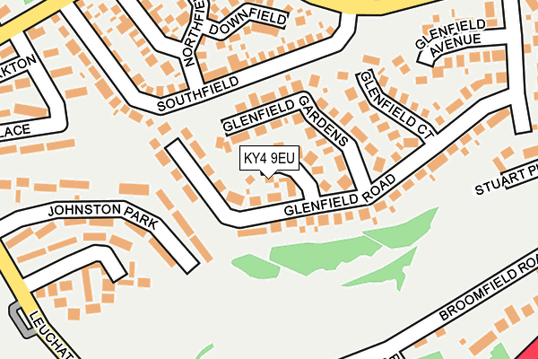 KY4 9EU map - OS OpenMap – Local (Ordnance Survey)